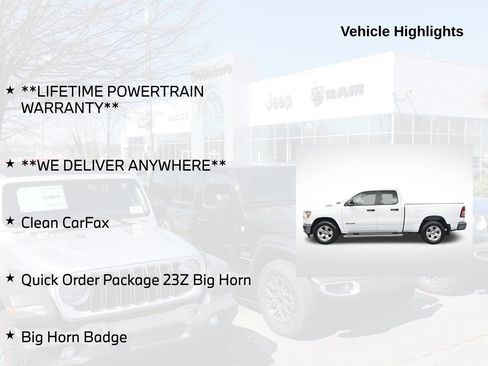 Used 2023 RAM 1500 Big Horn AWD/4WD image 5