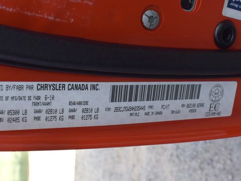 Used 2010 Dodge Challenger SRT8 w/ SRT Option Group II RWD image 34