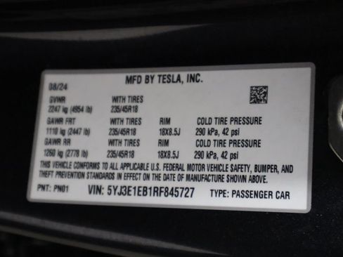 Used 2024 Tesla Model 3 Long Range AWD/4WD image 31