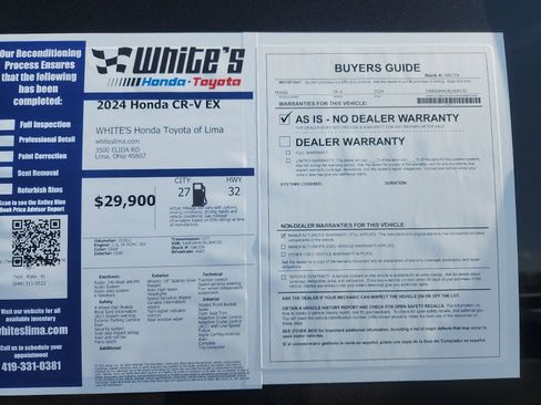 Used 2024 Honda CR-V EX image 12