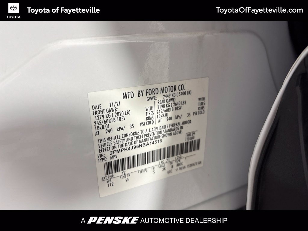 Used 2022 Ford Edge SEL AWD/4WD image 31