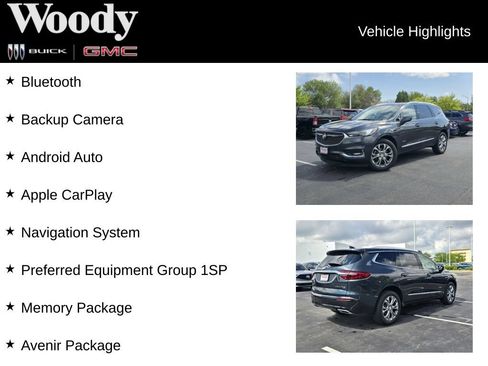 Certified 2018 Buick Enclave Avenir w/ Avenir Technology Package AWD/4WD image 3