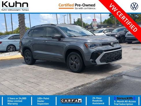 Certified 2025 Volkswagen Taos S FWD image 1