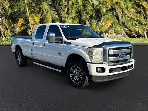 Used 2015 Ford F350 Platinum AWD/4WD image 2