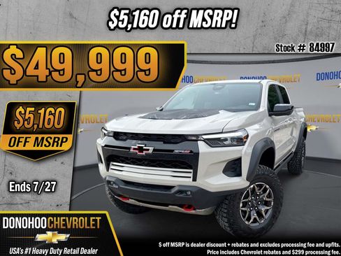 New 2026 Chevrolet Colorado ZR2 w/ Technology Package AWD/4WD image 1