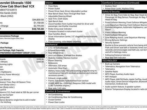 Certified 2026 Chevrolet Silverado 1500 Custom RWD image 35