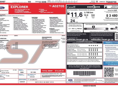 Used 2026 Ford Explorer ST AWD/4WD image 15