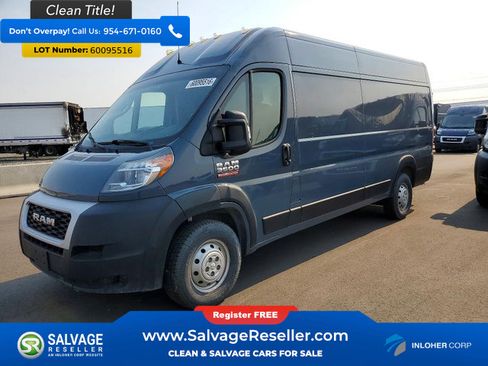 Used 2020 RAM ProMaster 3500 FWD image 1