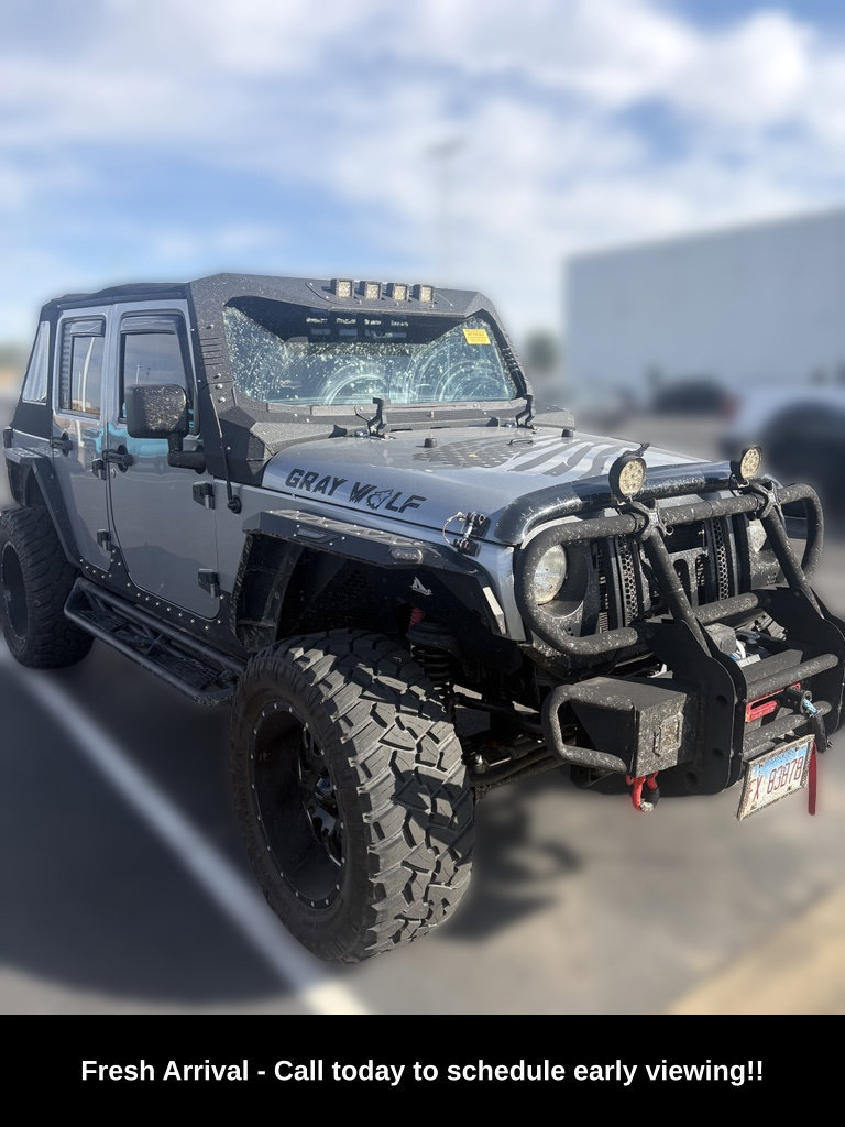 Used 2014 Jeep Wrangler Unlimited Sport w/ Connectivity Group AWD/4WD image 2