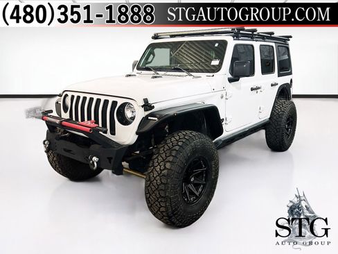 Used 2020 Jeep Wrangler Unlimited Sport image 1