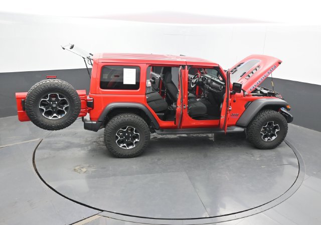 Used 2022 Jeep Wrangler Unlimited Rubicon 4xe w/ Cold Weather Group AWD/4WD image 71