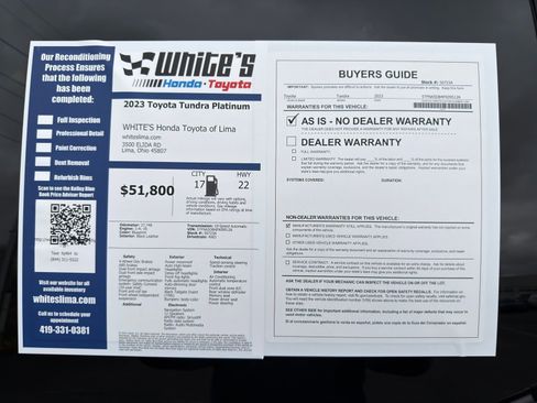 Used 2023 Toyota Tundra Platinum image 37