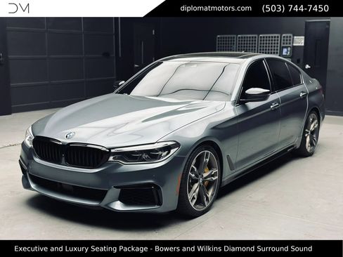 Used 2018 BMW M550i xDrive w/ Driving Assistance Package AWD/4WD image 1
