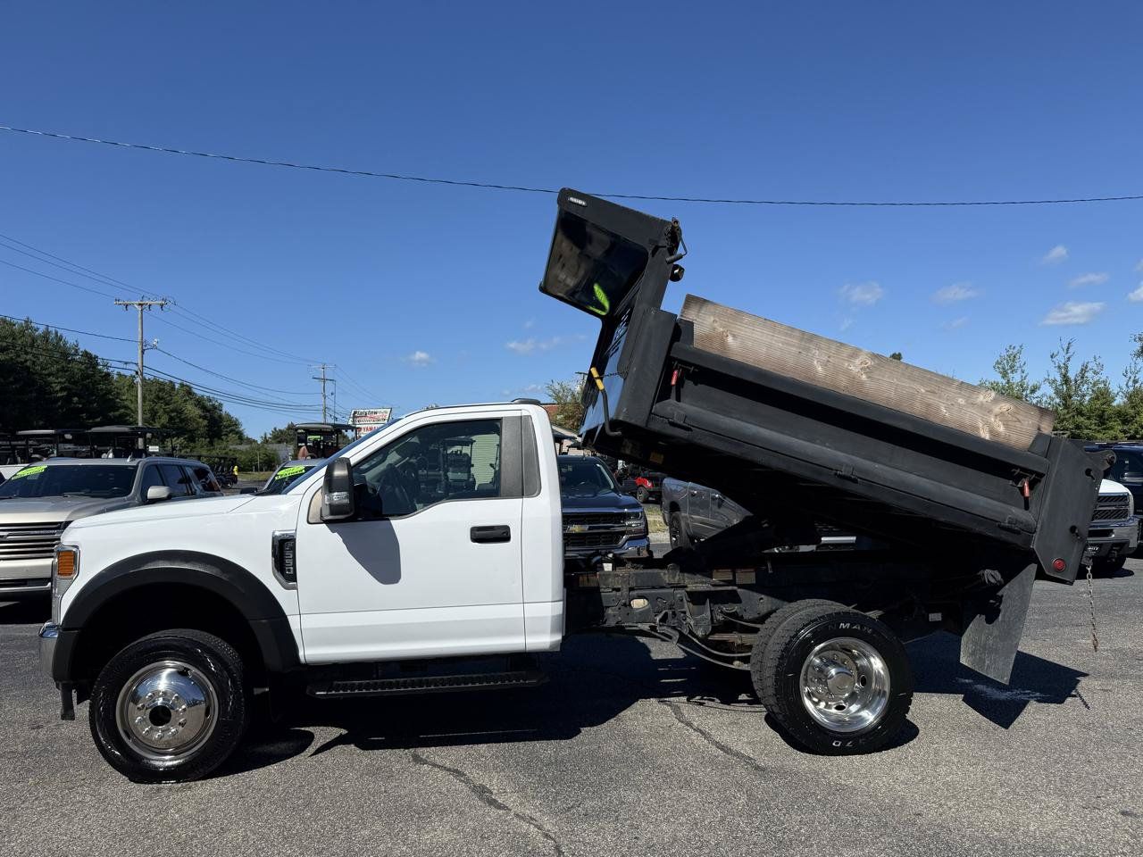 Used 2020 Ford F550 4x4 Regular Cab Super Duty w/ Power Equipment Group image 7