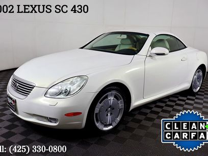 Used 2002 Lexus SC 430 Convertible