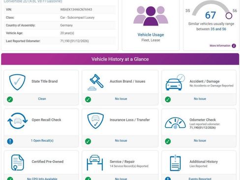 Used 2006 BMW 650i 650i 2dr Convertible image 2