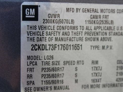 Used 2007 Pontiac Torrent AWD w/ Preferred Package image 10