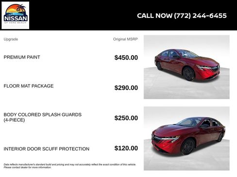 New 2026 Nissan Sentra SV w/ Floor Mat Package image 6