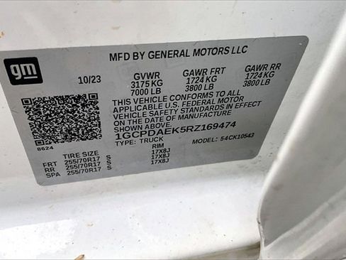 Used 2024 Chevrolet Silverado 1500 W/T w/ Trailering Package image 20