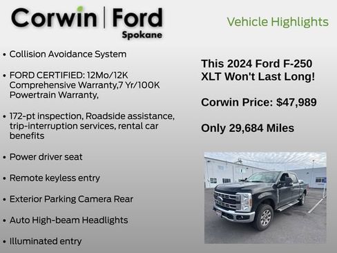 Used 2024 Ford F250 XLT image 6