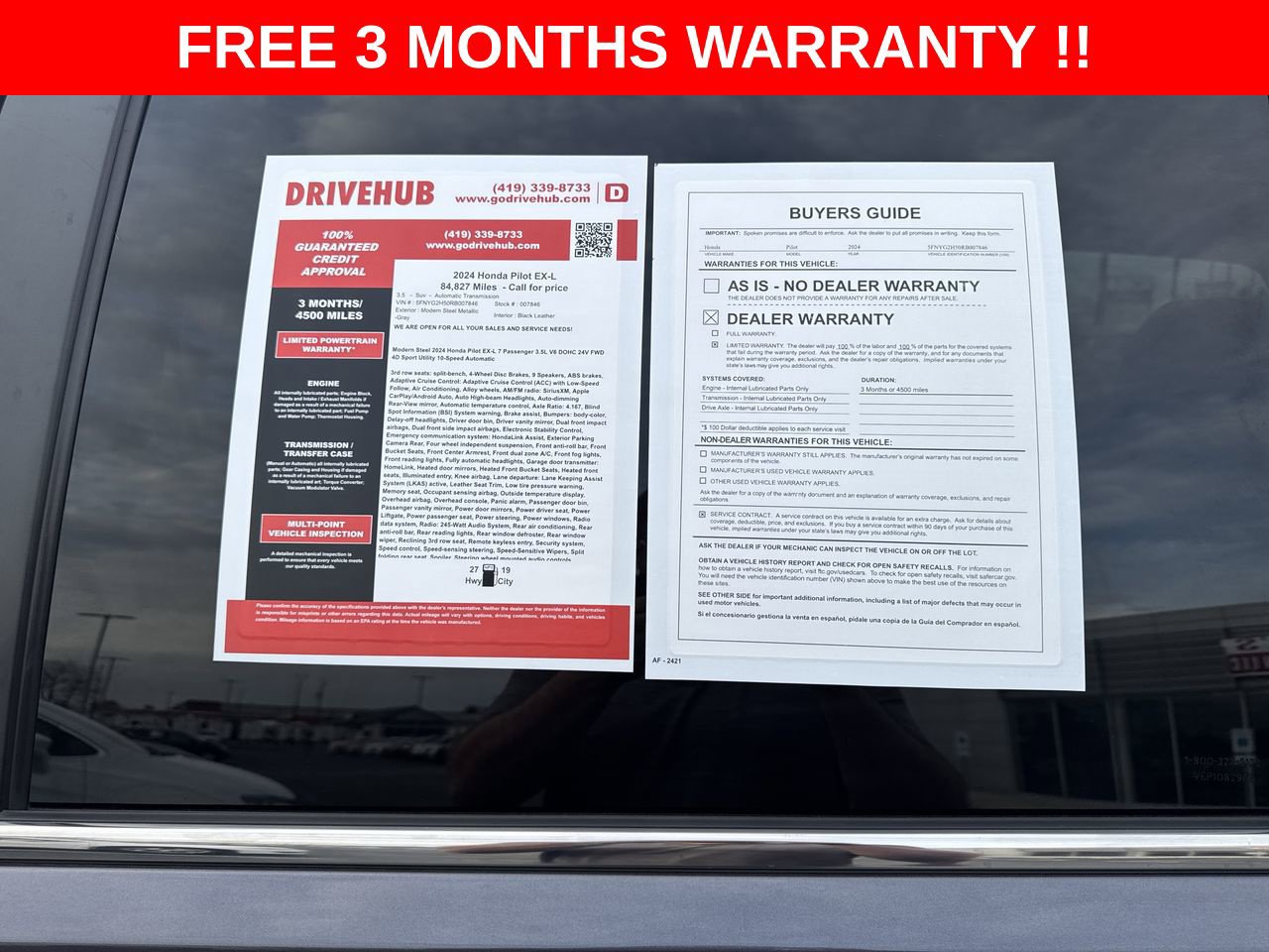 Used 2024 Honda Pilot EX-L image 24