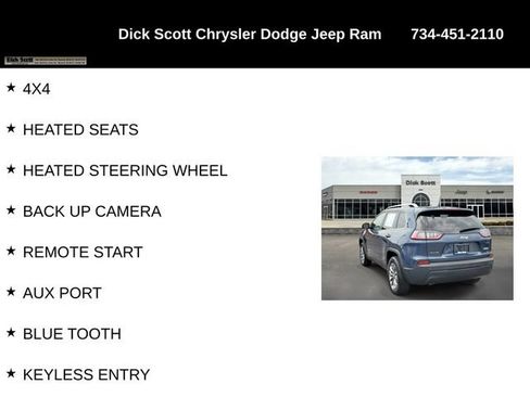 Used 2020 Jeep Cherokee Latitude Plus w/ Cold Weather Group AWD/4WD image 8