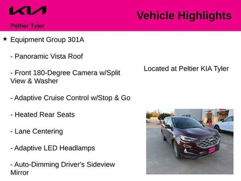 Used 2020 Ford Edge Titanium w/ Equipment Group 301A image 7