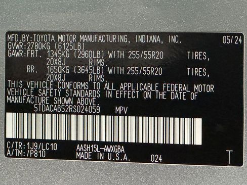 Used 2024 Toyota Grand Highlander Limited image 21