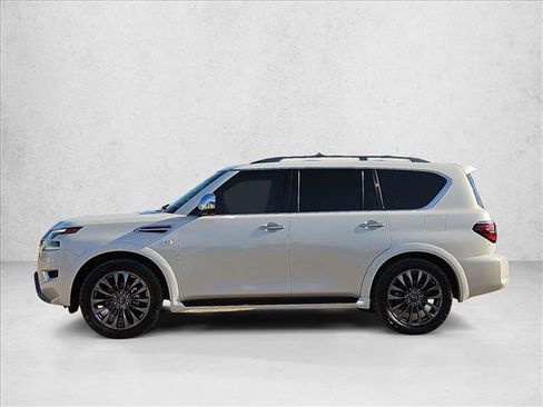 Used 2022 Nissan Armada Platinum w/ Captain's Chairs Package RWD image 9