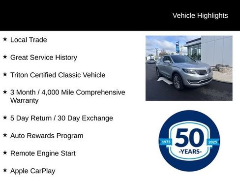Used 2016 Lincoln MKX Reserve w/ Technology Package AWD/4WD image 8