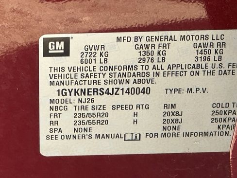 Used 2018 Cadillac XT5 Premium Luxury w/ LPO, Wheel Lock Package image 40