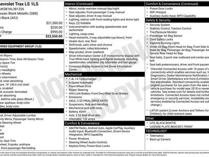 Used 2019 Chevrolet Trax LS