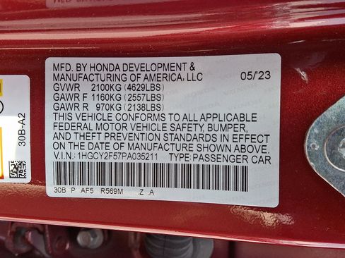 Used 2023 Honda Accord Sport image 27