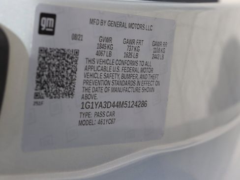 Used 2021 Chevrolet Corvette Stingray Convertible w/ 1LT image 36