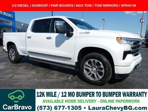 Certified 2024 Chevrolet Silverado 1500 High Country w/ Technology Package AWD/4WD image 1