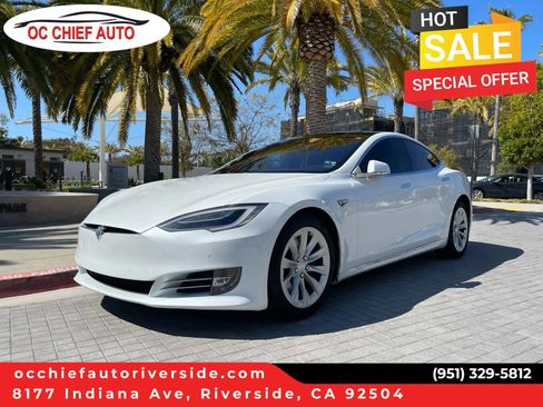 Used 2018 Tesla Model S 75D AWD/4WD image 1