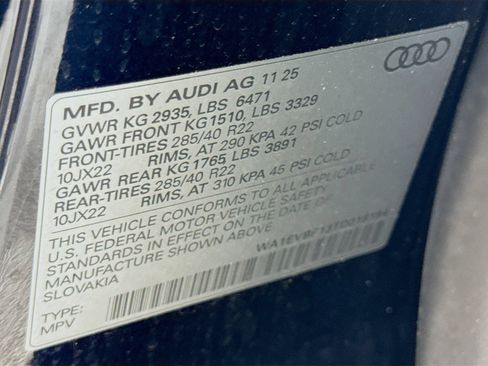 Certified 2026 Audi Q8 Premium Plus w/ Premium Plus Package AWD/4WD image 33