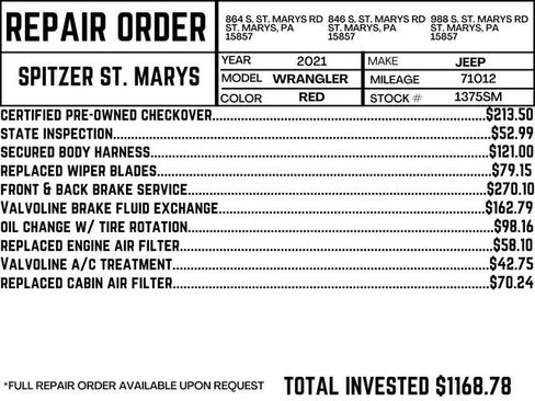 Used 2021 Jeep Wrangler Unlimited Sport image 6