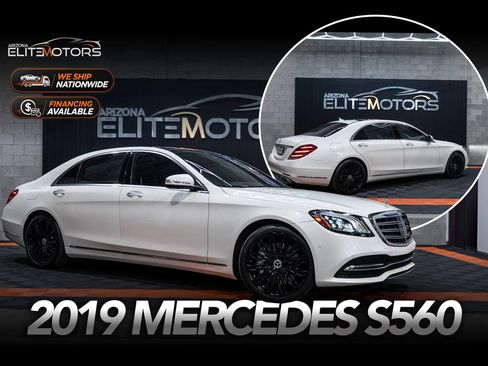 Used 2019 Mercedes-Benz S 560 Sedan image 1