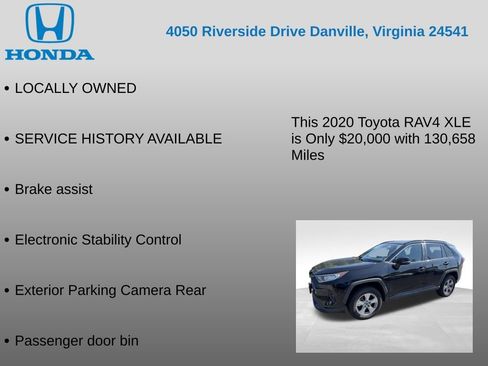 Used 2020 Toyota RAV4 XLE FWD image 7
