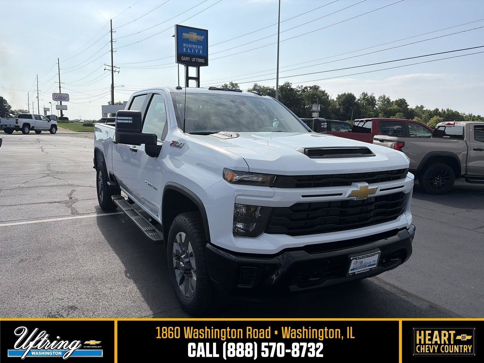 New 2026 Chevrolet Silverado 2500 Custom w/ Custom Value Package AWD/4WD image 1