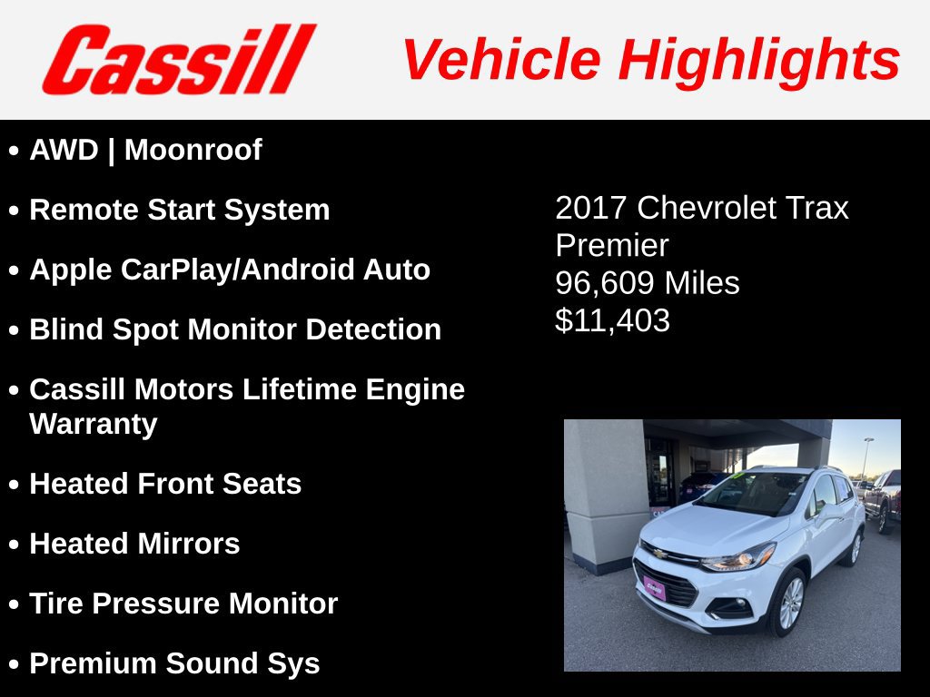 Used 2017 Chevrolet Trax Premier AWD/4WD image 3