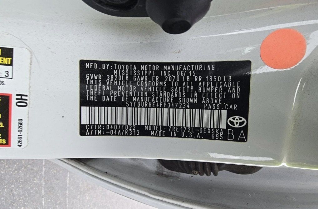 Used 2015 Toyota Corolla S FWD image 20
