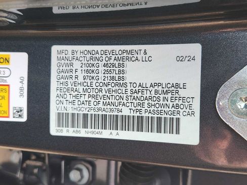 Used 2024 Honda Accord EX-L image 33