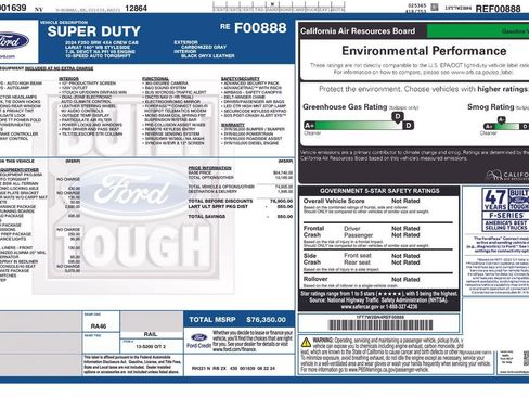 Used 2024 Ford F250 Lariat w/ Lariat Ultimate Package image 26