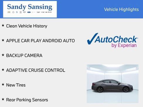 Certified 2024 Nissan Sentra SV FWD image 8