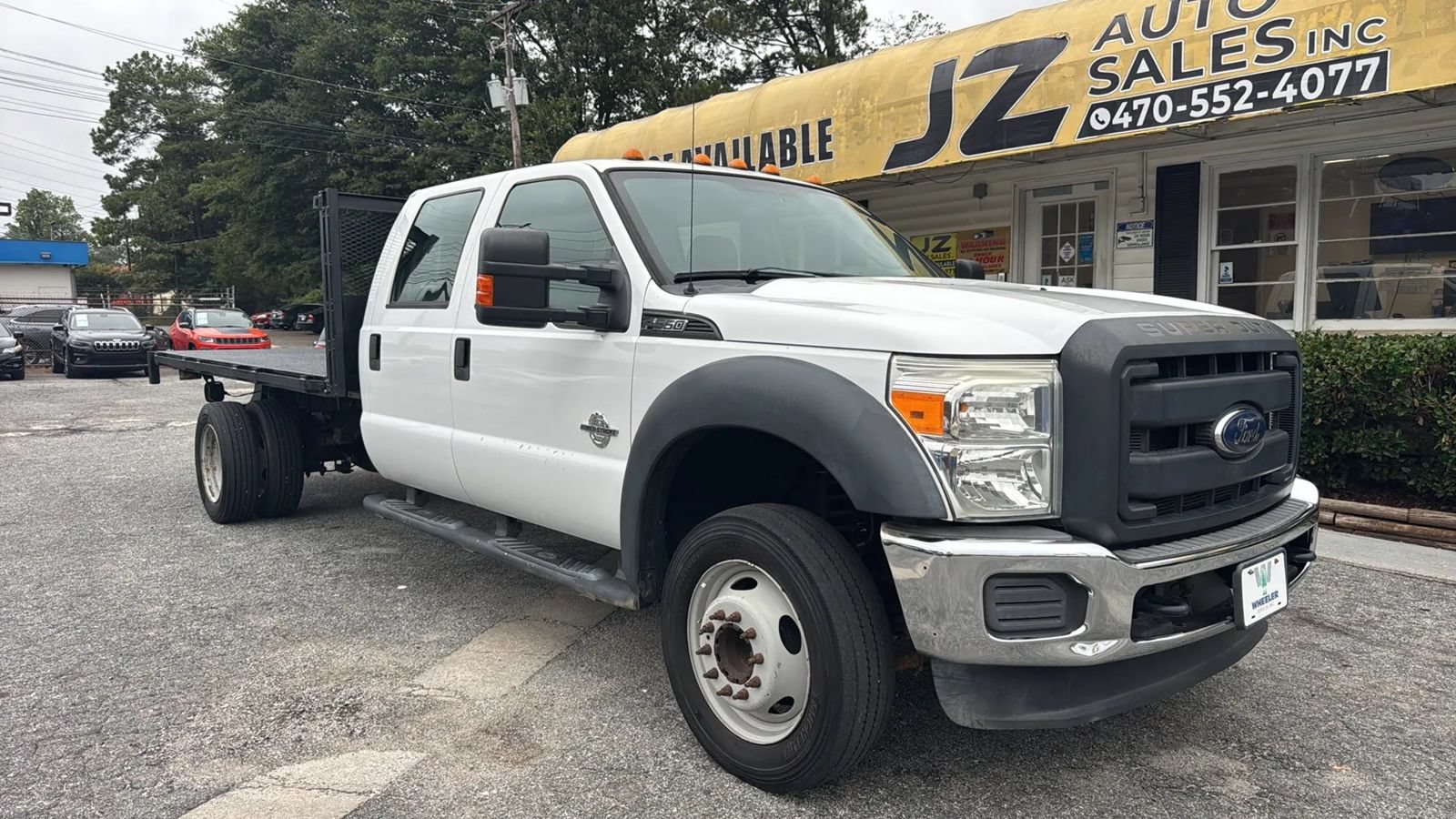 Used 2016 Ford F550 2WD Crew Cab Super Duty w/ Power Equipment Group image 1