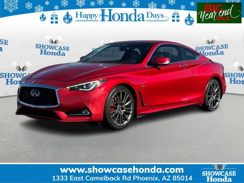 Used 2017 INFINITI Q60 Red Sport 400 image 1