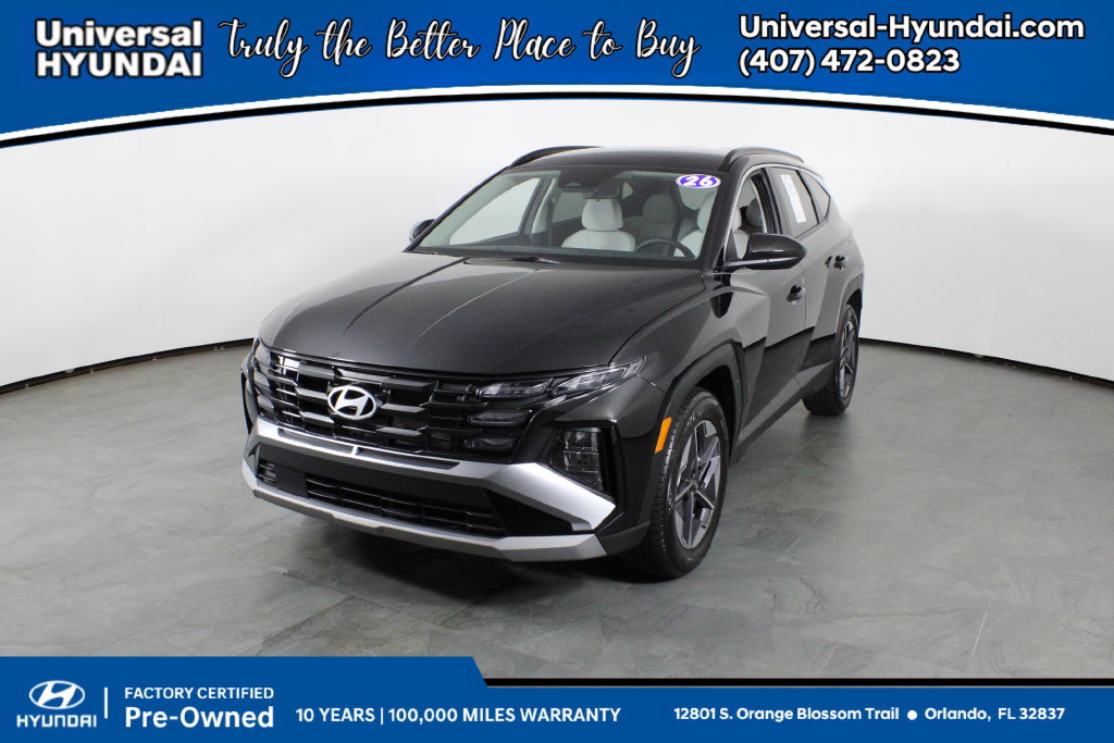Certified 2026 Hyundai Tucson SEL Plus FWD 360° Tour