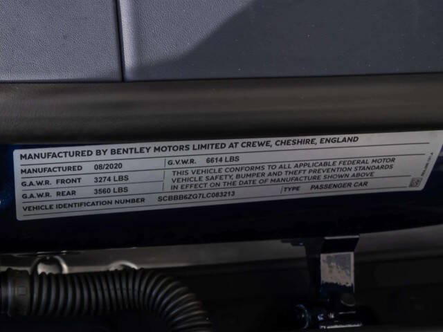Used 2020 Bentley Flying Spur W12 AWD/4WD image 13